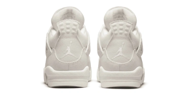 Jordan DQ4909-100 Air Retro Blank 4 Canvas 0813
